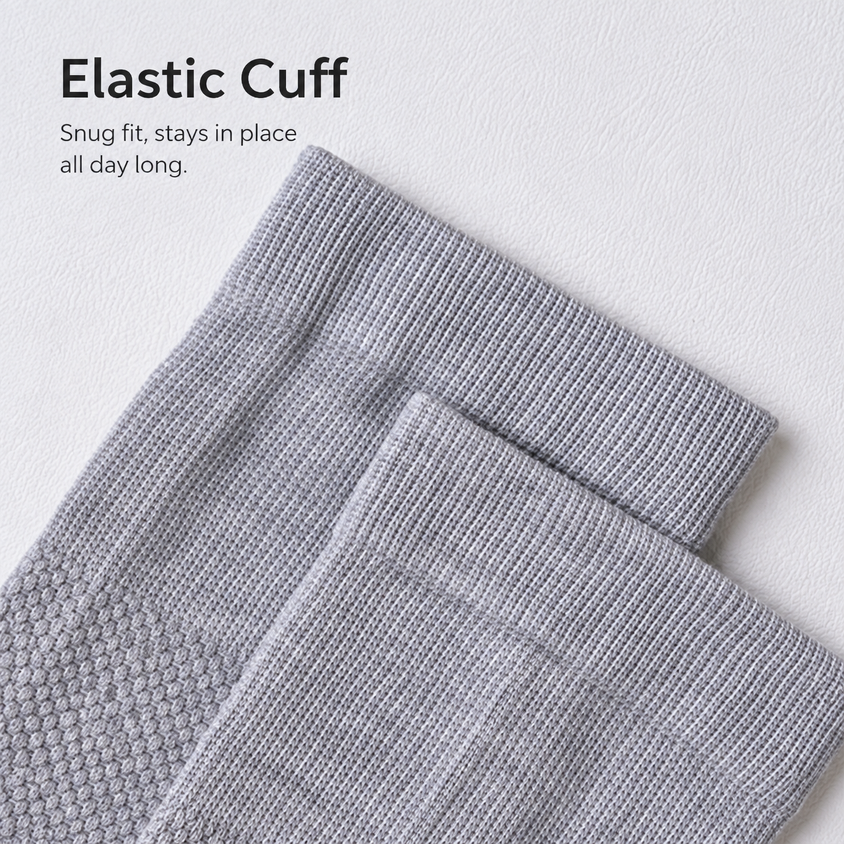 LUVAIRY Active Support Knee-High Grip Socks – Secure Fit & All-Day Comfort