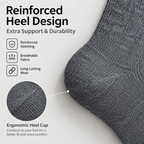 LUVAIRY AirSilk Knee-High Socks – Lyocell Blend, Lightweight & Breathable