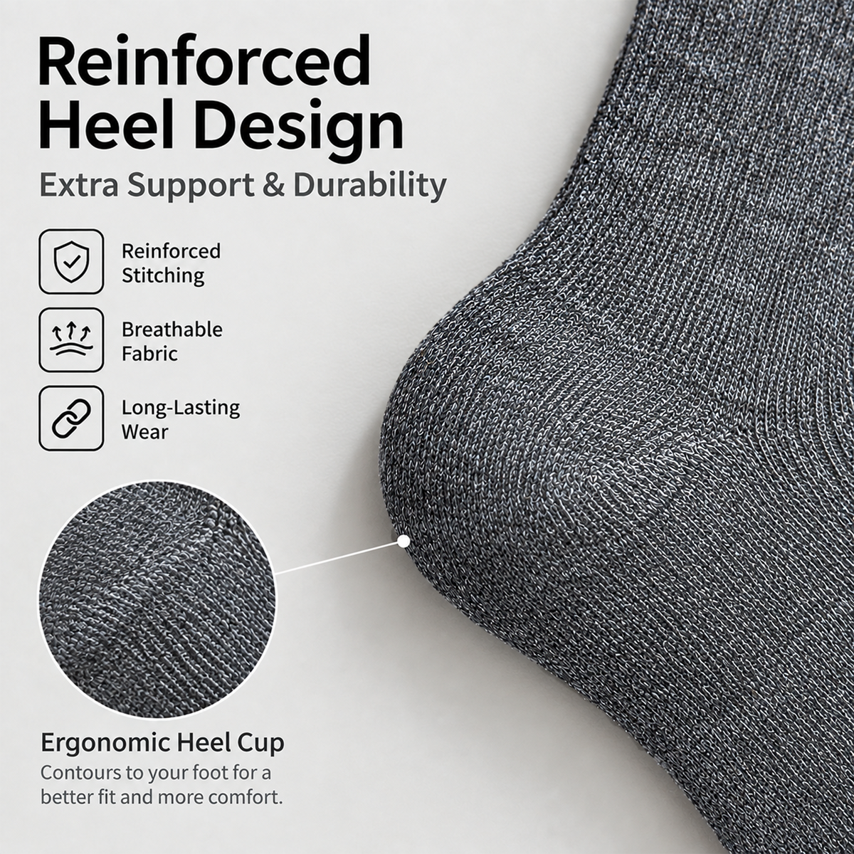 LUVAIRY AirSilk Knee-High Socks – Lyocell Blend, Lightweight & Breathable