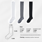 LUVAIRY AirSilk Knee-High Socks – Lyocell Blend, Lightweight & Breathable