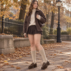LUVAIRY CozyWarm Plush Knee-High Socks – Soft Thermal Everyday Socks
