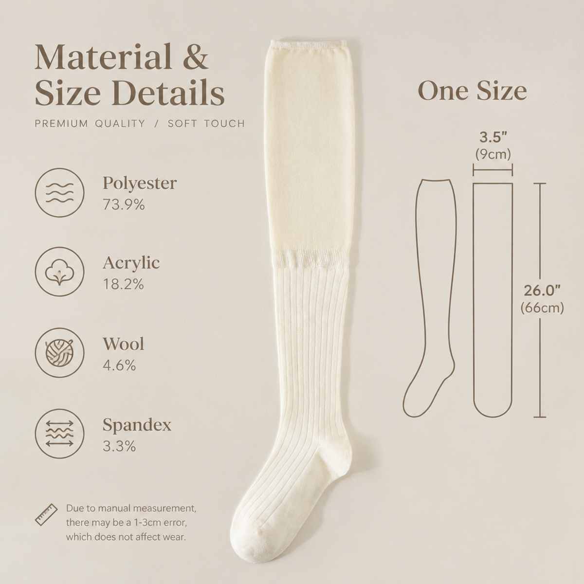 LUVAIRY CozySoft Over-the-Knee Socks