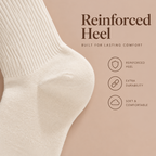 LUVAIRY Everyday Comfort Wool-Blend Crew Socks
