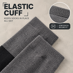 LUVAIRY Two-Tone Wool-Blend Knee-High & Over-the-Knee Socks