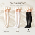 LUVAIRY 3-Pack Premium Comfort Over-the-Knee Slouch Socks for Autumn & Daily Wear